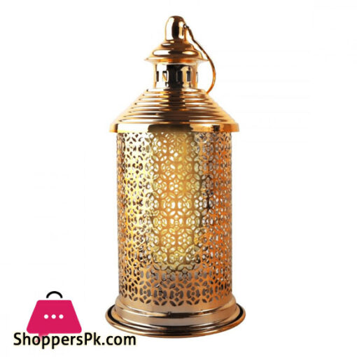 Lanterns Warm White LED Light Antique Bronze Accents Battery Operated for Home Decor