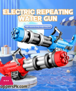 Large Electric Water Gun Automatic Continuous Launch Toy High Pressure Guns Summer Beach Adult Boys Outdoor Games Toys for Kids