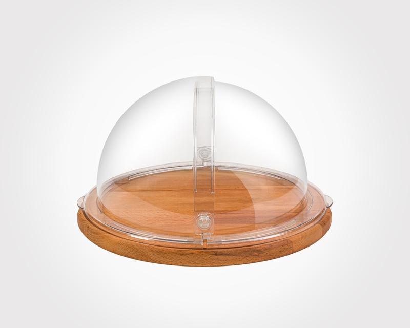 Limon Wooden Floor Cake Dish Iran Made