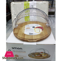 Limon Wooden Floor Cake Dish Iran Made