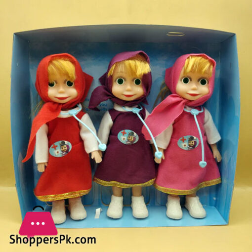 Masha Doll - Magic & The Girl 8 Inch Pack of 3