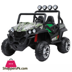 Monster Camouflage Green Ride on Car 12 V big bettery, 4MD, two seats big kids electric ride on UTV, 2.4G R/C