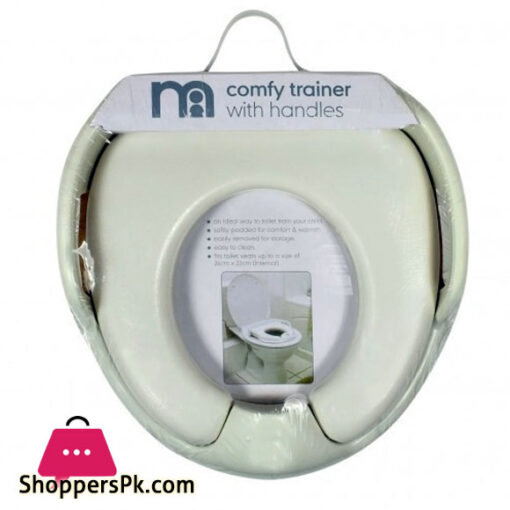 Mothercare Comod Cover Baby Toilet Seat - White