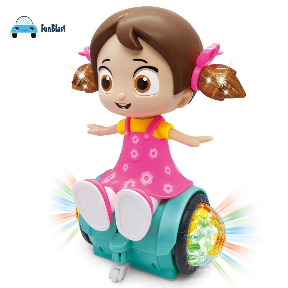 Musical Dancing Spinning Doll With Flashing Lights Light And Sound