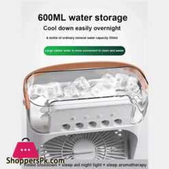 New Usb Water Mist Funny Humidification Fan Home Outdoor Water Mist Spray Steam Sprayer Cooling Air Conditioner Humidifier Electric Fan