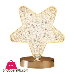 Nordic Star Creative Acrylic Crystal Table Lamp Touch Color Changing Bedside LED Night Lights