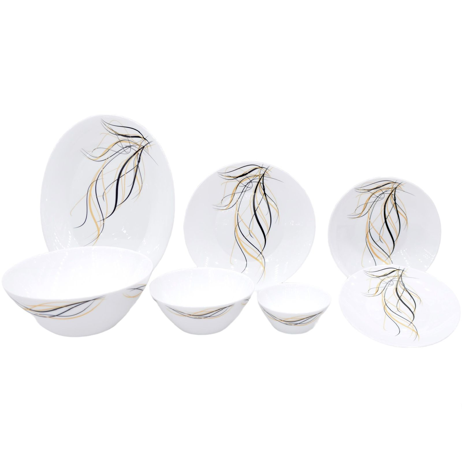 Opal 1 More Dinner Set Of 30 Pcs D-220-O 4 Opal 1 More Dinner Set Of 30 Pcs D-220-O