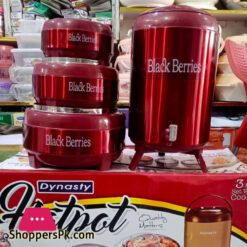 Original Dynasty Hot Pot with Glass Top & Stinless Steel Box 4Pcs