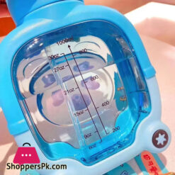 Plastic Children'S Sports Cup With Rope Handle Large Capacity Outdoor Kettle Student Leak-Proof Universal Bottle Cup With Straw