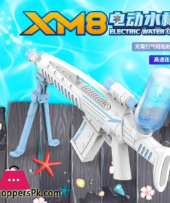 Rechargeable Automatic Continuous Electric XM8 Water Gun High-pressure Powerful Shot Zizi Bared Water Spray Gun Children's Toys
