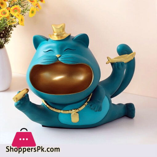 Resin Big Mouth Storage Box Home Decoration Sculpture Decoration Candy Storage Accessories