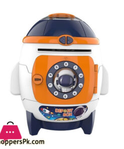Space Rocket Electronic Piggy Bank Toy
