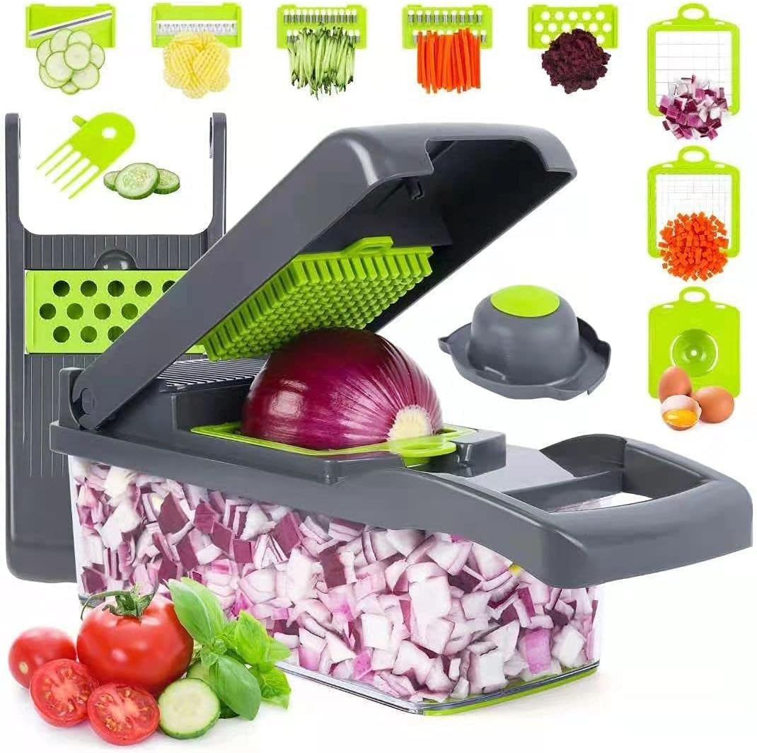 Veggie Slicer 14Pcs Set 4 Veggie Slicer 14Pcs Set