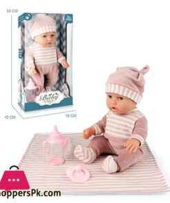 Vinyl Baby Toy Soft Plastic Girls Doll And Equipment A Baby With Accessories 7 Vinyl Baby Toy Soft Plastic Girls Doll And Equipment A Baby With Accessories - Image 2