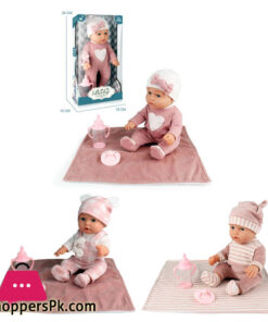 Vinyl Baby Toy Soft Plastic Girls Doll and Equipment A baby with Accessories