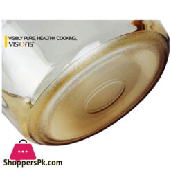 Visions® 6-Pieces Glass Saucepan &Amp; Cookpot Cookware Set 8 Visions® 6-Pieces Glass Saucepan &Amp; Cookpot Cookware Set