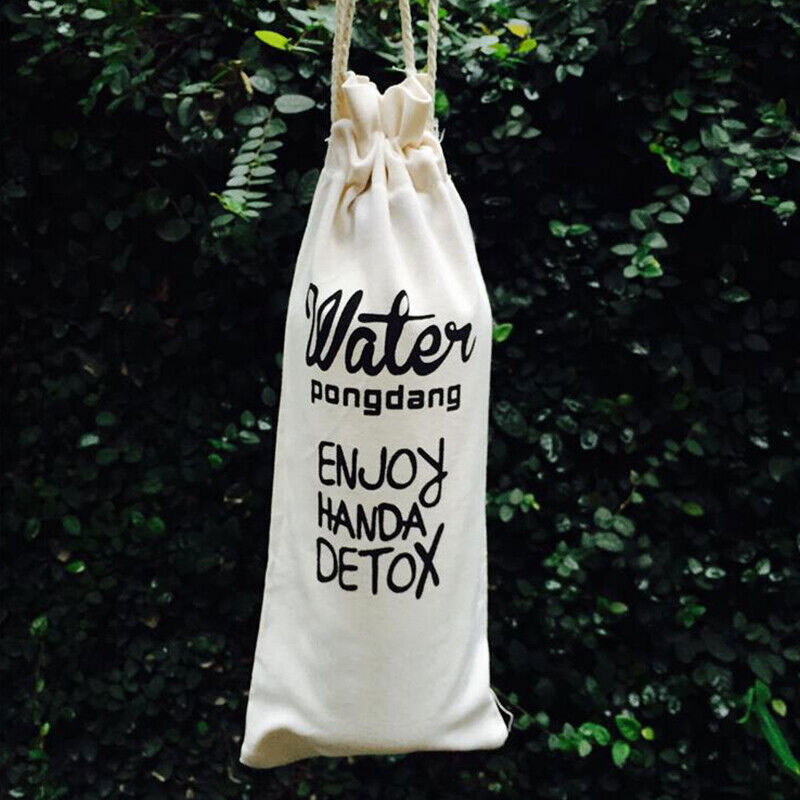 Water Bottle Portable Sport Water Drinking Bottle Leak-Proof With Carrier Bag