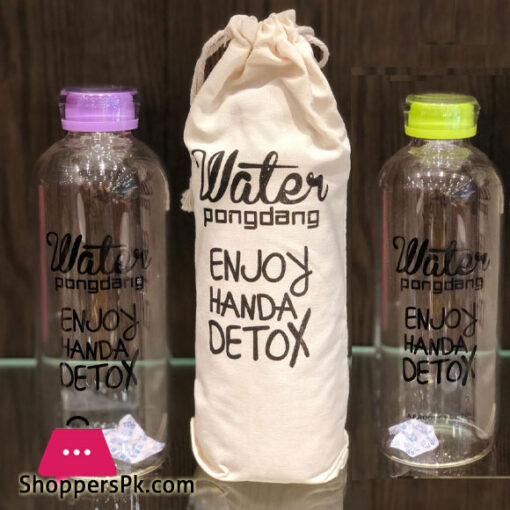 Water Bottle Portable Sport Water Drinking Bottle Leak-proof with Carrier Bag