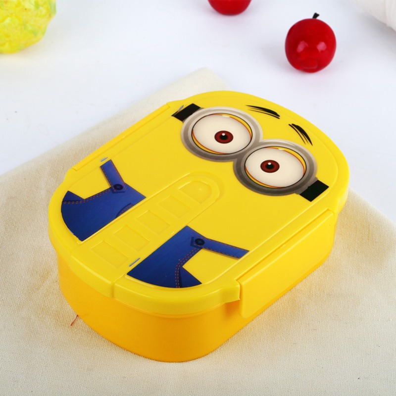 Yellow Minion-Like Lunch Box