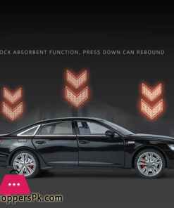 1:18 Audi A6 Limousine Alloy Die Cast Toy Car Model Sound And Light Pull Back Toy Collectibles 40 1:18 Audi A6 Limousine Alloy Die Cast Toy Car Model Sound And Light Pull Back Toy Collectibles - Image 3