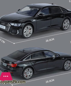 1:18 Audi A6 Limousine Alloy Die Cast Toy Car Model Sound And Light Pull Back Toy Collectibles 41 1:18 Audi A6 Limousine Alloy Die Cast Toy Car Model Sound And Light Pull Back Toy Collectibles - Image 4