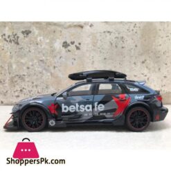 124 Audi Rs6 Sports Diecast Model Car Lights Sounds