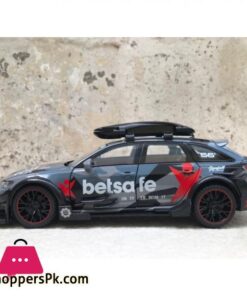 124 Audi Rs6 Sports Diecast Model Car Lights Sounds