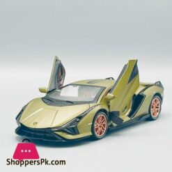 124 Diecast Metal Lamborghini Sian 124 Alloy Car Model