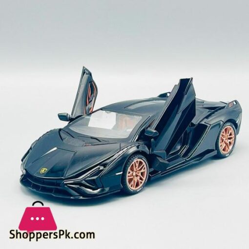 124 Diecast Metal Lamborghini SIAN 124 alloy car model