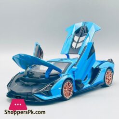 124 Diecast Metal Lamborghini Sian 124 Alloy Car Model