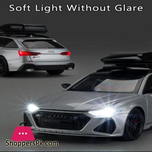 124 For Audi RS6 Simulation Diecast Alloy Car Model