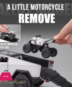 124 Scale Cybertruck Model Toy Pull Back Pick Up Truck With Sound And Light