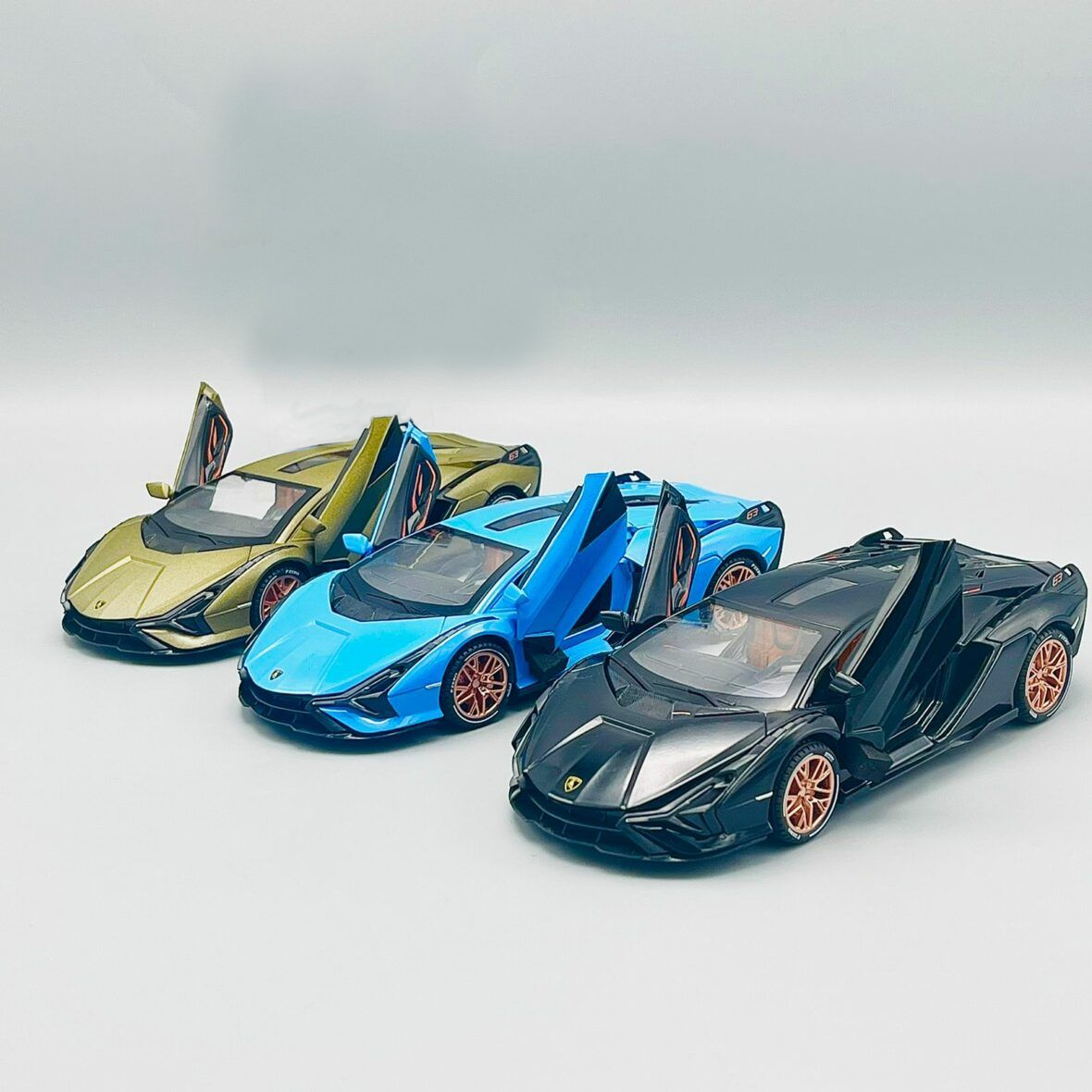 1:24 Diecast Metal Lamborghini Sian 1:24 Alloy Car Model