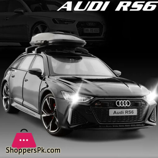 1:24 For Audi RS6 Simulation Diecast Alloy Car Model