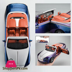 1:24 Rolls-Royce Dawn Alloy Sport Car Model Toy Car Simulation Diecasts Toy Vehicles Sound And Light Collection Toy For Boy Gift 5 1:24 Rolls-Royce Dawn Alloy Sport Car Model Toy Car Simulation Diecasts Toy Vehicles Sound And Light Collection Toy For Boy Gift