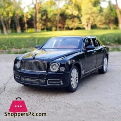 124 Scale Entley Mulsanne Alloy Diecast Model Light Sounds