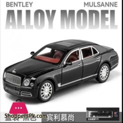 124 Scale Entley Mulsanne Alloy Diecast Model Light Sounds