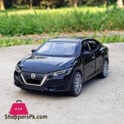 132 Alloy Nissan Sylphy Car Model Simulation Diecast Metal Vehicles Car Sound And Light Kids Gift Toy Collection