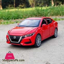132 Alloy Nissan Sylphy Car Model Simulation Diecast Metal Vehicles Car Sound And Light Kids Gift Toy Collection
