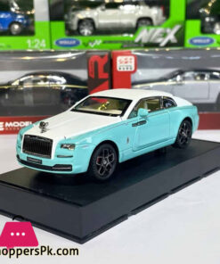 1:32 Diecast Rolls Royce Wraith Mansory Alloy Car Model Toy Vehicles Pull Back Car Sound and Light