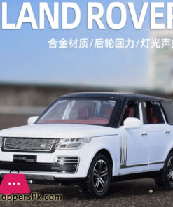 1:32 Land Rover Range Rover SUV Off-road vehicle Diecast Metal Alloy Model car Pull Back Sound Light Car kids Gift Collection