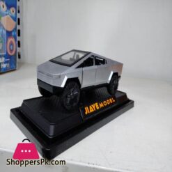 136 Tesla Cybertruck Alloy Car Model Diecasts Vehicles Pickup Car Sound Light