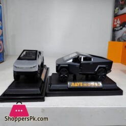 136 Tesla Cybertruck Alloy Car Model Diecasts Vehicles Pickup Car Sound Light