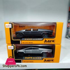 136 Tesla Cybertruck Alloy Car Model Diecasts Vehicles Pickup Car Sound Light