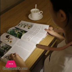 2023 New Led Neck Light Night Reading Lighting Night Lamp Neck Reading Light Eye Protection Table Lamp Three-Color Dimming