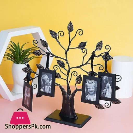 4 Pendants Photo Pendants Family Tree Photo Tree Frame Hanging Trees Decorative Table for Photo Tree on Display