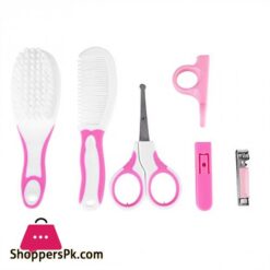 6Pcs Newborn Baby Healthcare Kits Set Babies Nail Hair Manicure Brush Kids Grooming Kit Accesorries
