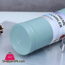 800Ml Solid Color Stainless Steel Tumbler Travel Mug Gym Workout Water Bottle Thermos Sports Vacuum Insulated Flask