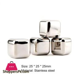 HomeInn 468Pcs Stainless Steel Ice Cube Magic Cooler Bar KTV Supplies