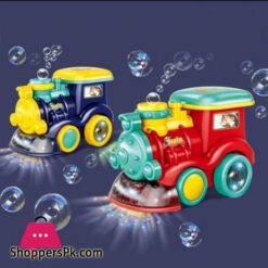 Cartoon Train Bubble Music Toy For Boys Girls